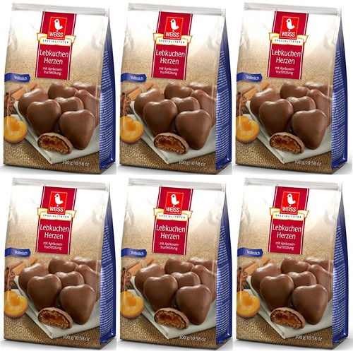 Weiss vollmilch lebkuchen - vollmilch,
