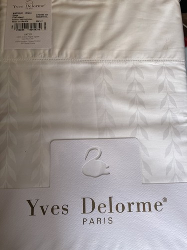 Yves delorme antik blanc satin - blanc,