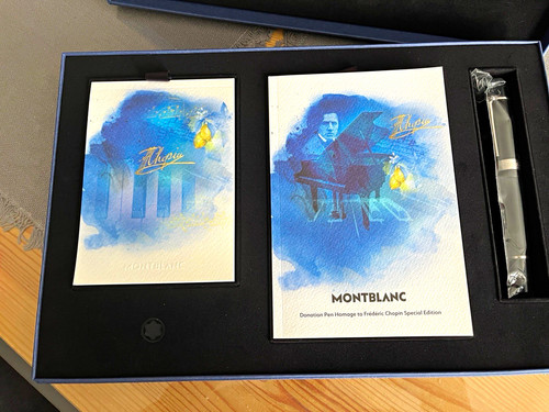 Montblanc donation pen homage - donation,