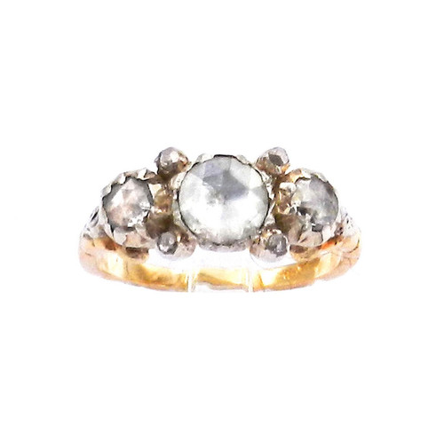 Antiker diamant ring mit - antiker,