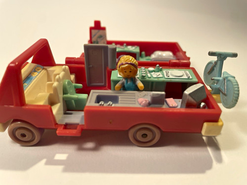 Polly pocket camper van - camper, /