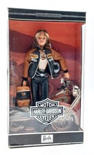 1999 Harley Davidson Motor Cycles Barbie Puppe #4 / Mattel 25637 / Outfit Defekt