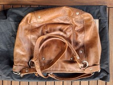 COWBOYSBAG braune Echtes Leder