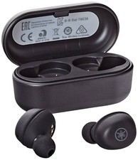 Yamaha TW-E3A Bluetooth-Kopfhörer – Kabellose In-Ear-Kopfhörer in schwarz