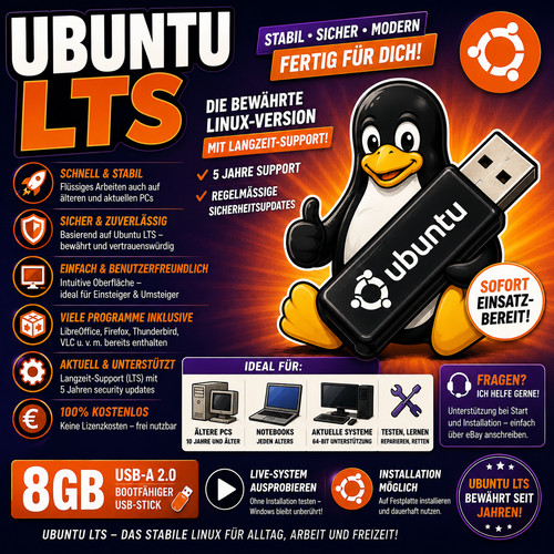 Ubuntu lts bootfähiger - lts, 8