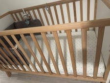 Schardt Babybett Miami White inkl. Paradies Kindermatratze Maja neuwertig