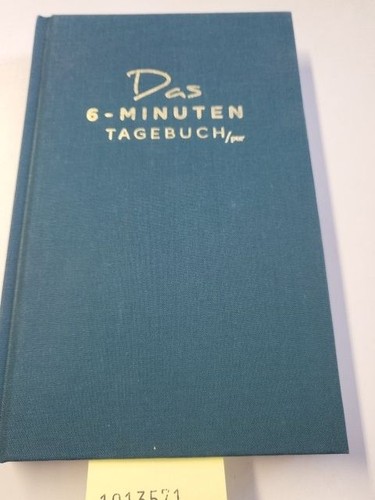 Minuten tagebuch für - 6-minuten®,