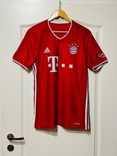 FC Bayern München Heim Trikot Adidas 2020-2021 Gr.M Tripple Sieger