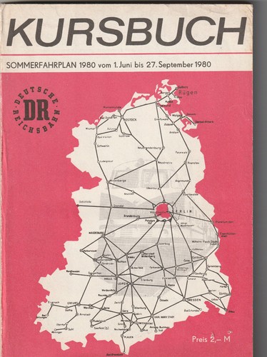 Kursbuch deutsche reichsbahn - kursbuch,
