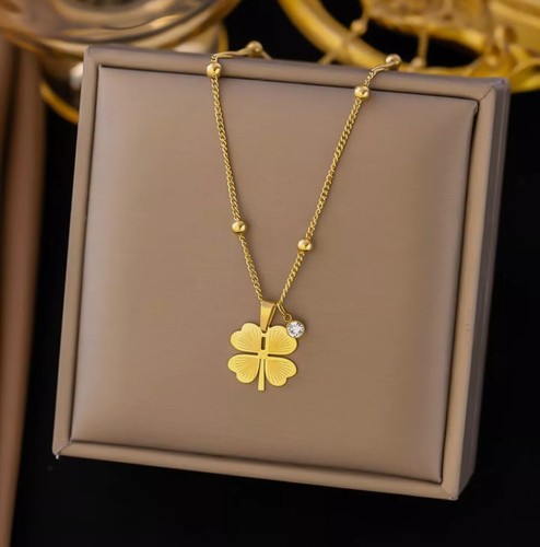 Zirkonia damen halskette - zirkonia,