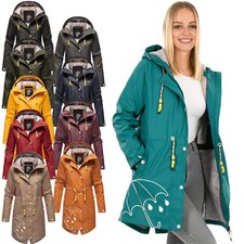 Marikoo Damen Regen Jacke