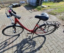Pegasus-Solero Damenfahrrad 26-Zoll rot guter Zustand mit 7-Gang-Nabenschaltung