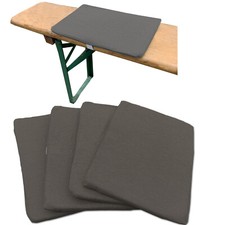 4x Bierbankkissen Sitzkissen