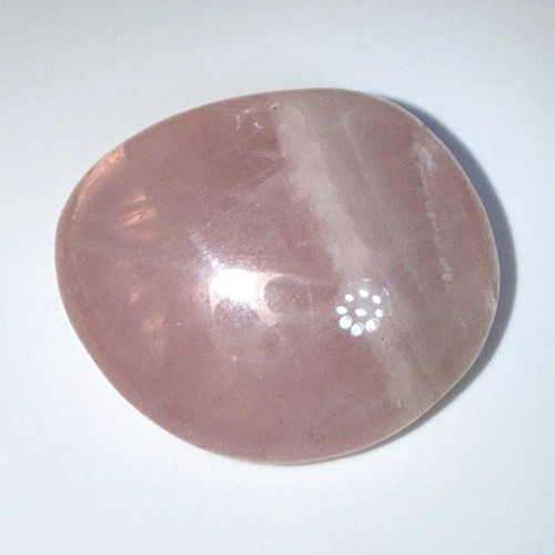 Rosenquarz trommelstein mit - rosenquarz,