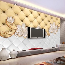 Vlies Fototapete Wandtapete Wandbilder 3D Moderne Einfache Blume 3552