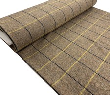 Fischgrät Karo Wollstoff