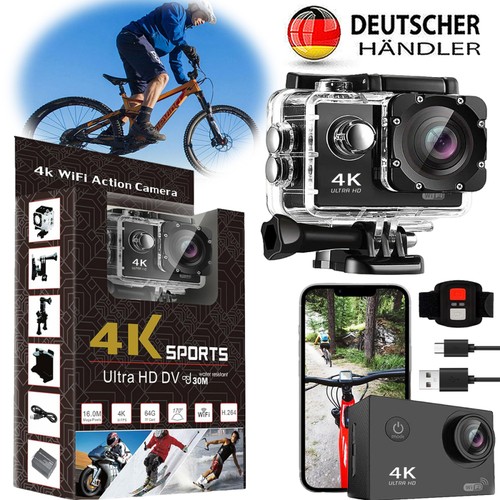 20mp action cam 30fps - 4k, 170°