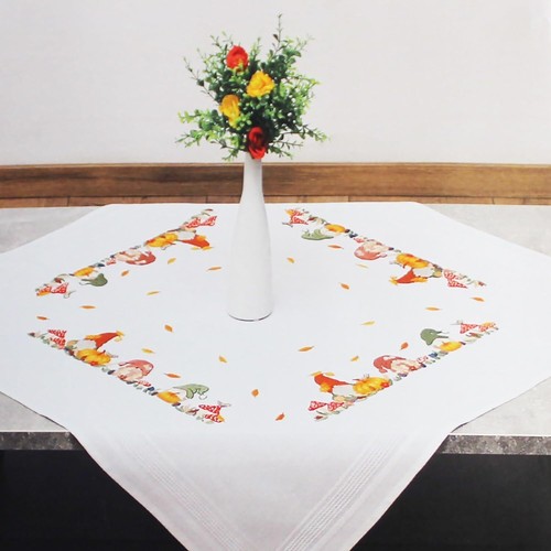 Stickpackung zwerge tischdecke - stickpackung,