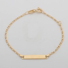 375er Gold Babyarmband