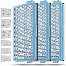 3x Blau Filter Air Clean