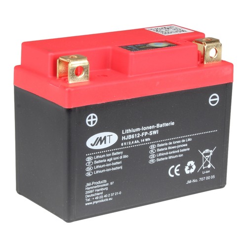 Lithium ionen jmt hjb612 fp - lithium-ionen, 6v