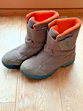 Robuste Winterstiefel / Winterschuhe für Kinder in braun Gr. 37 mit NovaDry