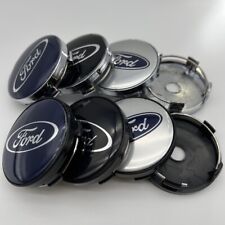 4x 60mm Schwarz für Ford Logo Emblem Alufelge Nabendeckel Nabenkappen Wheel Caps