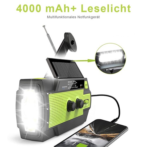 Solar radio mit usb - solar,