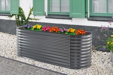 Hochbeet Silo oval 240 x 80 x