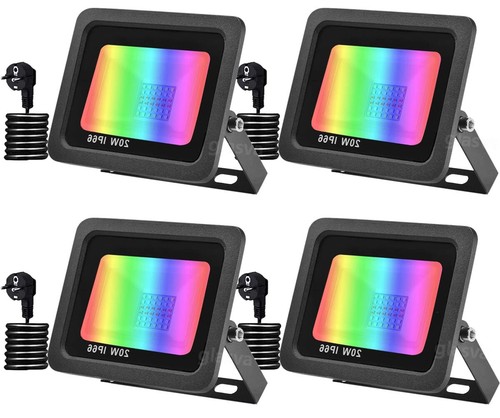 Rgb led fluter strahler - fluter, mit