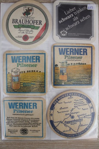 Versch bierdeckel - , versch.