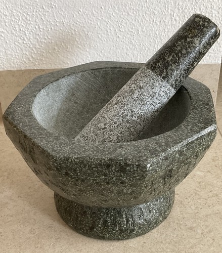 Mörser stößel granit - mörser,