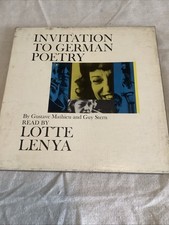 Invitation to German Poetry
