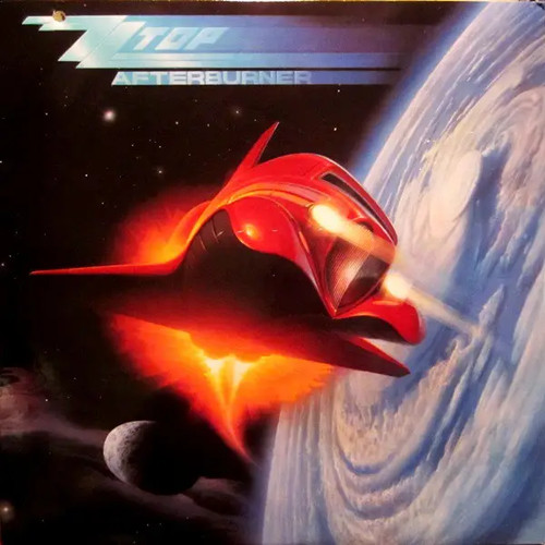 Top afterburner near - afterburner, mint