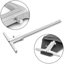 STAHLWERK Tiefenmessschieber 0-200 mm DIN 862 Tiefenlehre Schieblehre Messlehre