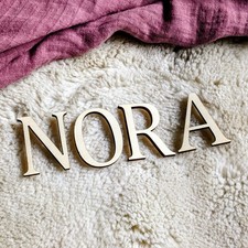 Holzbuchstaben Zahlen