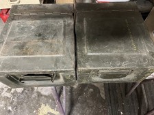 Orig. Munitionskiste Metall Werkzeugkiste BW Nato Patronenkasten DM 20 leer