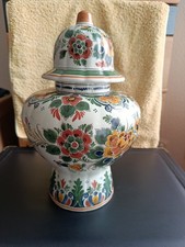 Vintage Delft Deckel-Vase