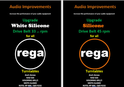 Rega planar rundriemen - 2, in