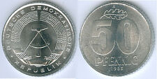 DDR  50 Pfennig  stempelglanz matt  (Wählen Sie zwischen: 1968 - 1989)