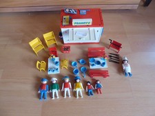 Playmobil 3146 Frankys Imbiss + 3231 Telefonzelle/Post + 3418 Kiosk Vintage 80er