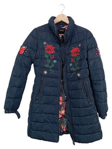 Desigual damen steppjacke blau - damen,