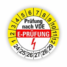 Prüfung nach vde - e-prüfung,