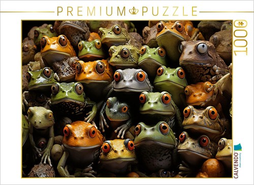 Calvendo puzzle viele frösche - puzzle,
