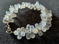 Regenbogen Mondstein Armband