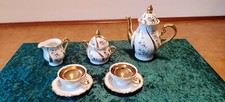 Mokkaservice aus Porzellan f