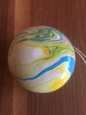 Holz JoJo Regenbogenfarben Durchmesser 6 cm Sammlung, Jo-Jo, Yoyo Yo-Yo Nr.B2