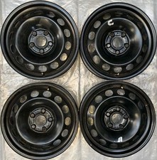 4 original VW steel rims 6Jx16