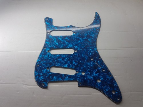 Blue pearloid pickguard for - pearloid,