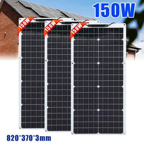 150w solarpanel 3x50w flexibel - 150w,